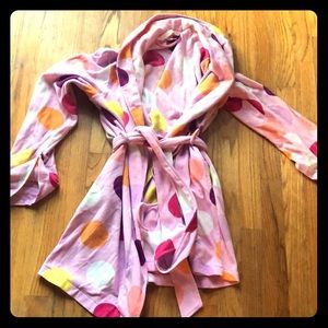 Victoria’s Secret pink bathrobe